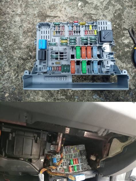 bmw e90 junction box removal|fuse box removal BMW.